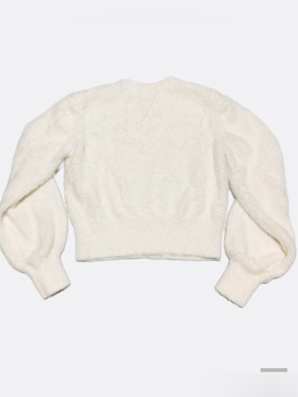 SUNDAY BEST Aritzia 2 Pc Crop Top Bundle Size Small Fuzzy Sweater Waffle Knit - Picture 9 of 13